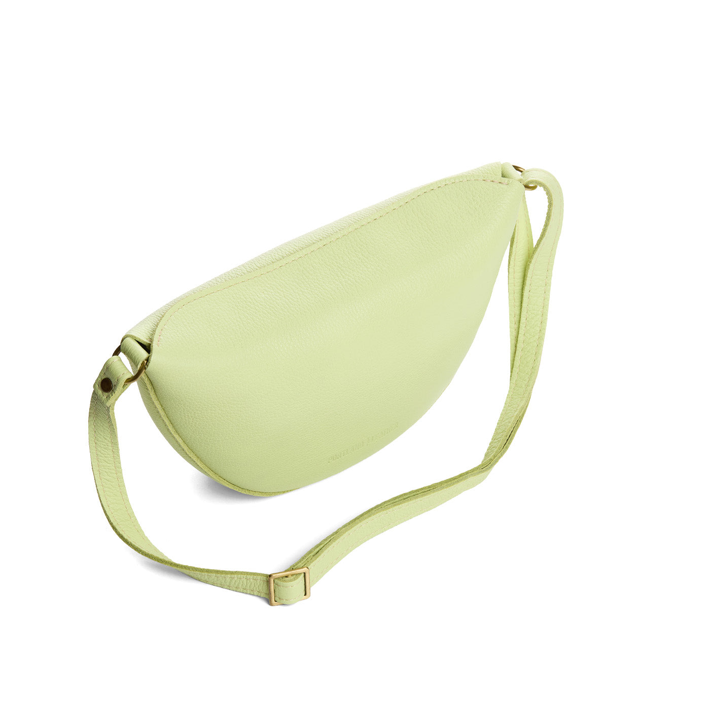Shadow Lime*Medium | Half circle shaped sling bag