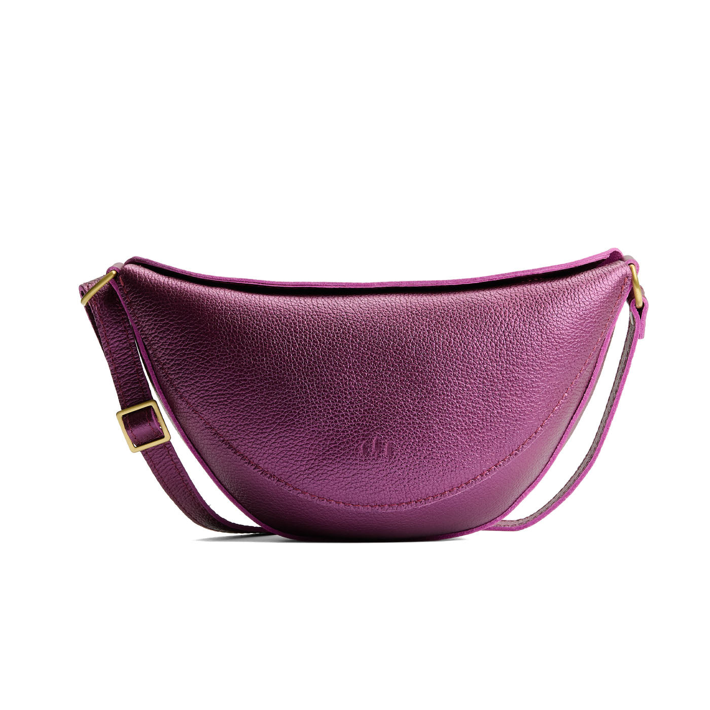 Ultra Violet*Medium | Half circle shaped sling bag
