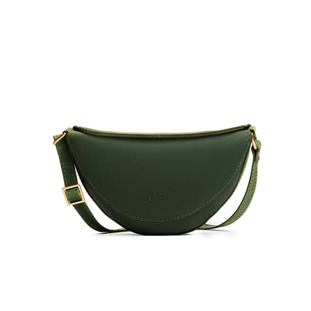 Evergreen*Small | Half circle shaped sling bag
