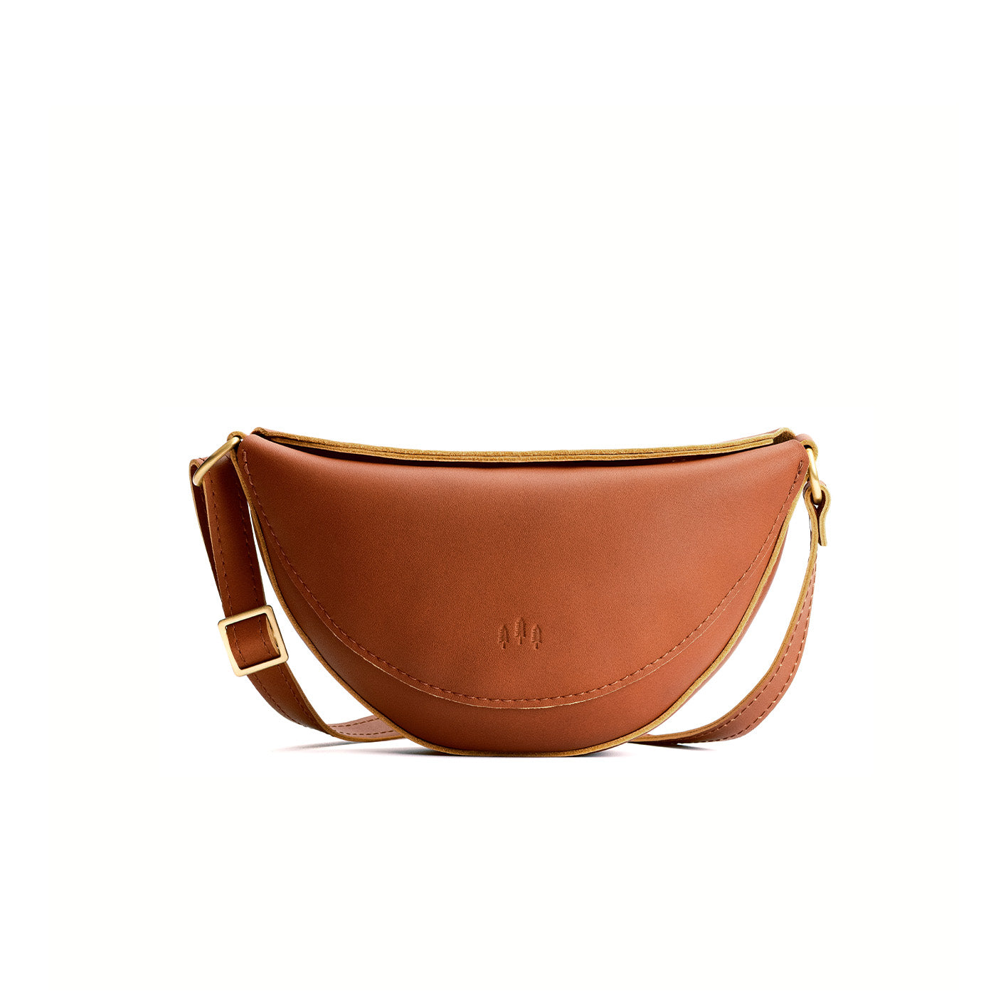 crossbody sling backpack leather 'Almost Perfect' Koala Sling Bag, Honey / Small
