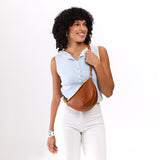 Sienna Small | Half circle shaped sling bag
