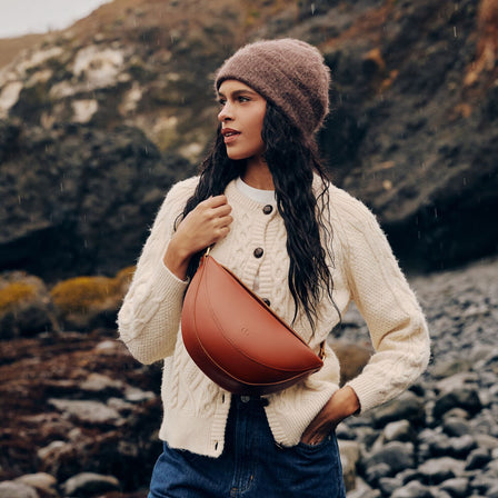 Honey*Small | Petite half circle shaped sling bag