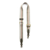 Greenwood | Strap with stripe pattern and brass-toned hardware