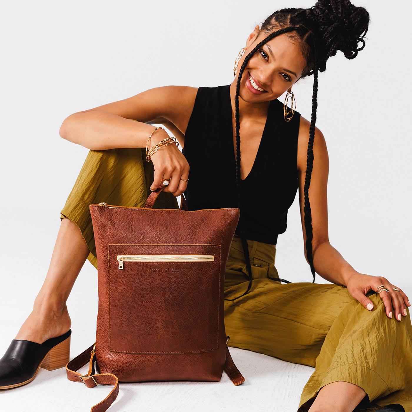 Laptop Backpack, Nutmeg