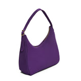 Imperial Large | U-shaped, flat-bottomed leather shoulder bag with adjustable strap