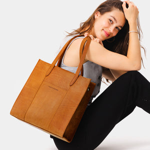 The Marvelous, Large Tote Bag, Big Leather Crossbody Purse