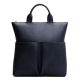 Night Owl Large | Convertible tote clutch crossbody with two large front pocket and top carry handles