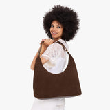 Stagecoach Large Classic | U-shaped shoulder bag with adjustable strap and fringe detail