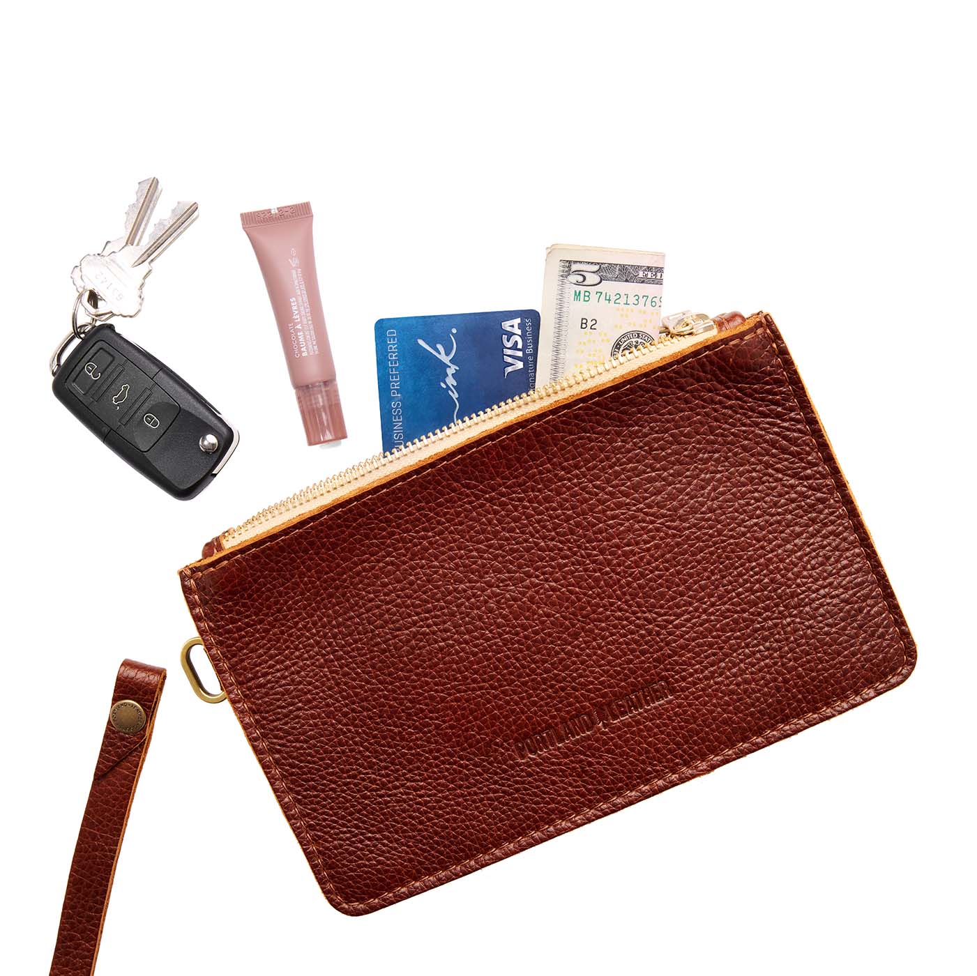Zip-Zap Duo Wristlet | Portland Leather Goods