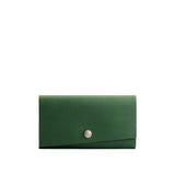 Aruba | Leather wallet with snap closure