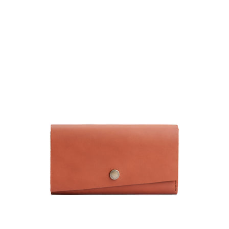 Clownfish | Leather wallet with snap closure