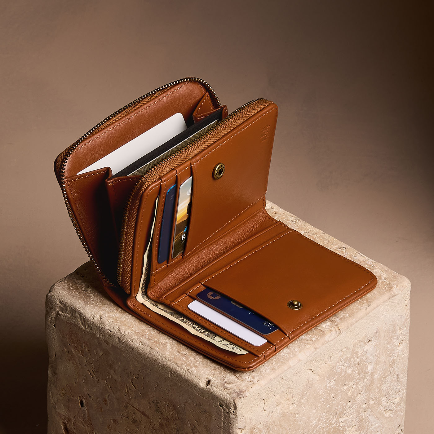 WALLET bag＋POCKET shoulder／ジュート Lexington Wallet | Portland Leather Goods