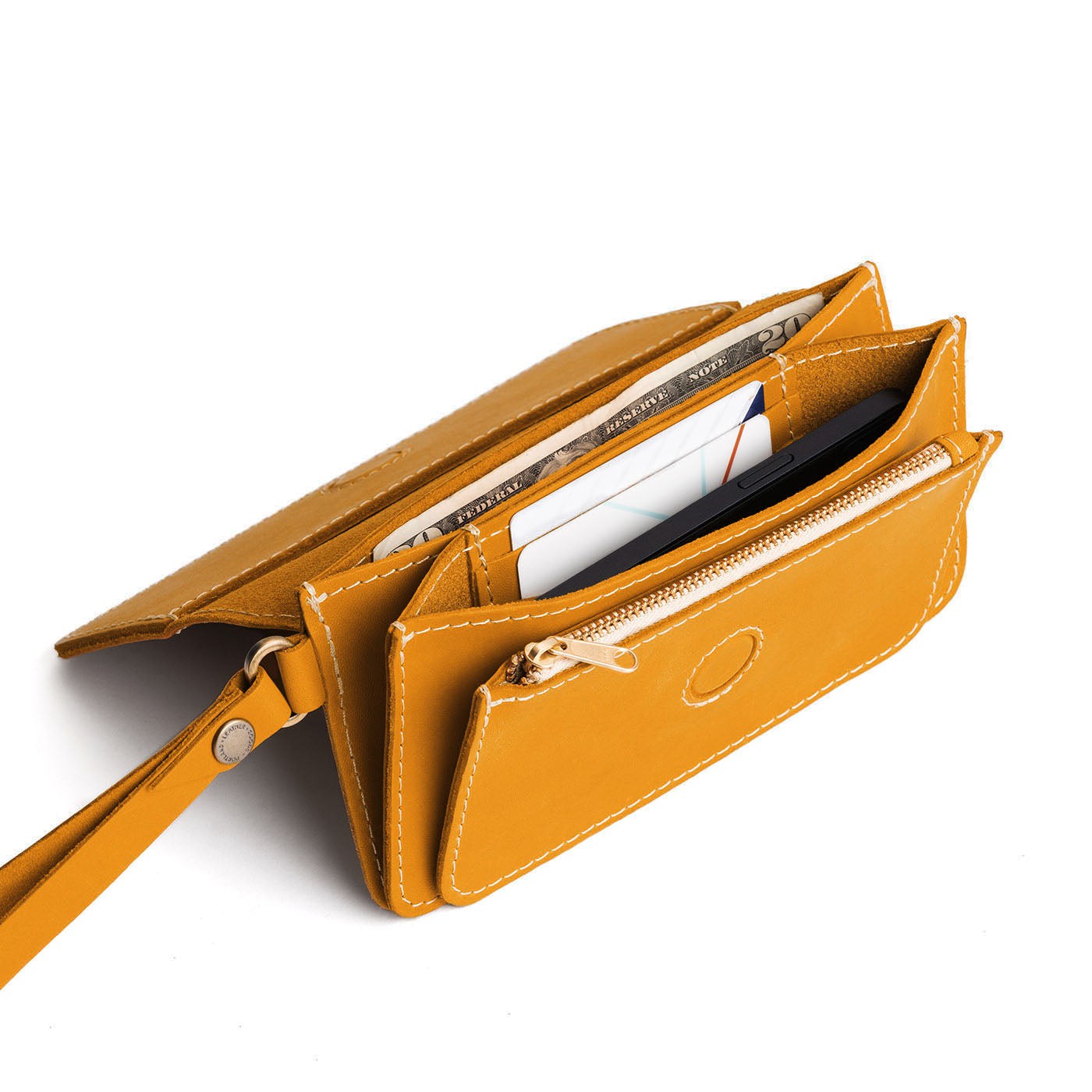 Almost Perfect' Lily Wristlet – Portland Leather