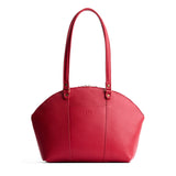 Cherry Large | A half circle crossbody bag with handles and removable crossbody strap 