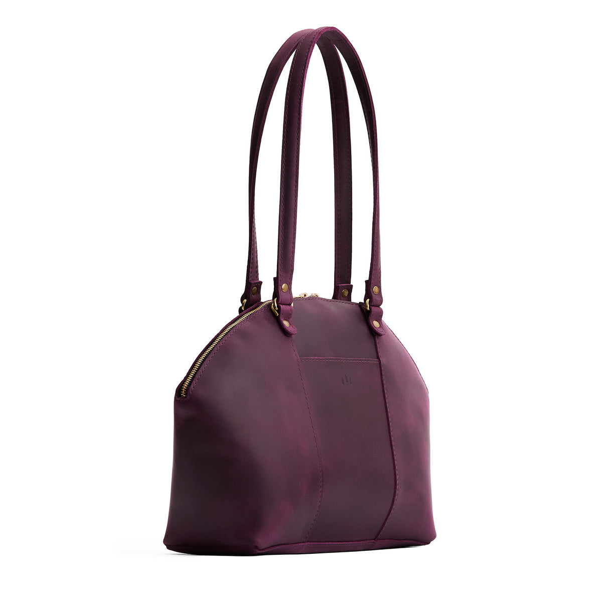 Larkspur*Large | A half circle crossbody bag with handles and removable crossbody strap 