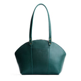 Sea Glass Large | A half circle crossbody bag with handles and removable crossbody strap 