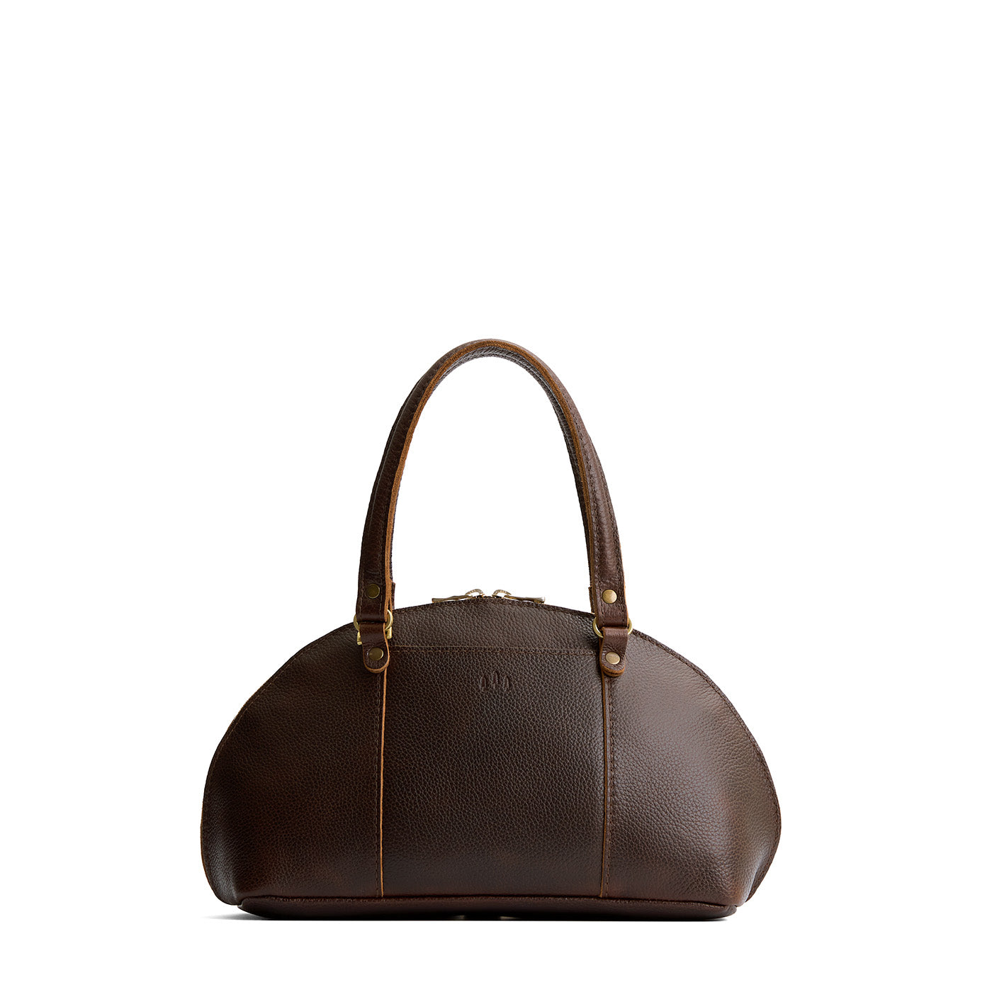 Coldbrew*Small | A half circle crossbody bag with handles and removable crossbody strap 