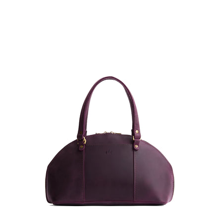 Larkspur*Small | A half circle crossbody bag with handles and removable crossbody strap 
