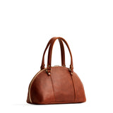 Nutmeg Small | A half circle crossbody bag with handles and removable crossbody strap 