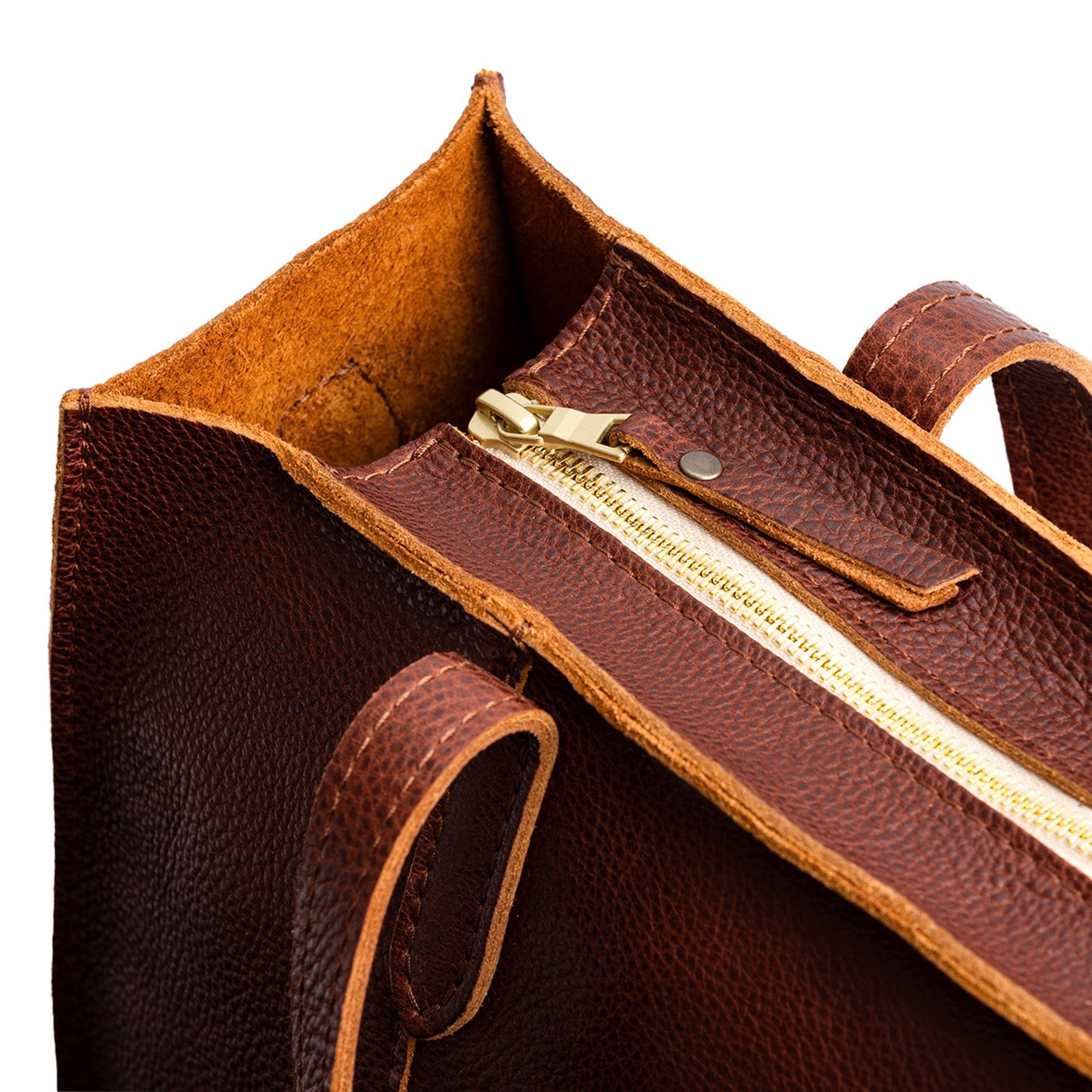Large Lola Zipper Crossbody Tote | Portland Leather Goods