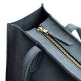 Storm | Structured wide tote bag with overlapping panels and crossbody strap