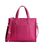 Cosmo Classic | Structured mid-size tote bag with overlapping panels and crossbody strap