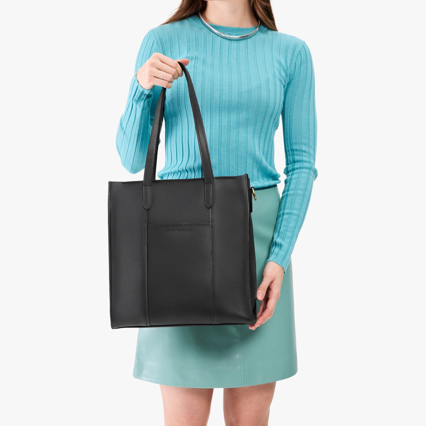Large Lola Zipper Crossbody Tote | Portland Leather Goods