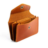 Honey Plus | Small leather wallet with snap closure