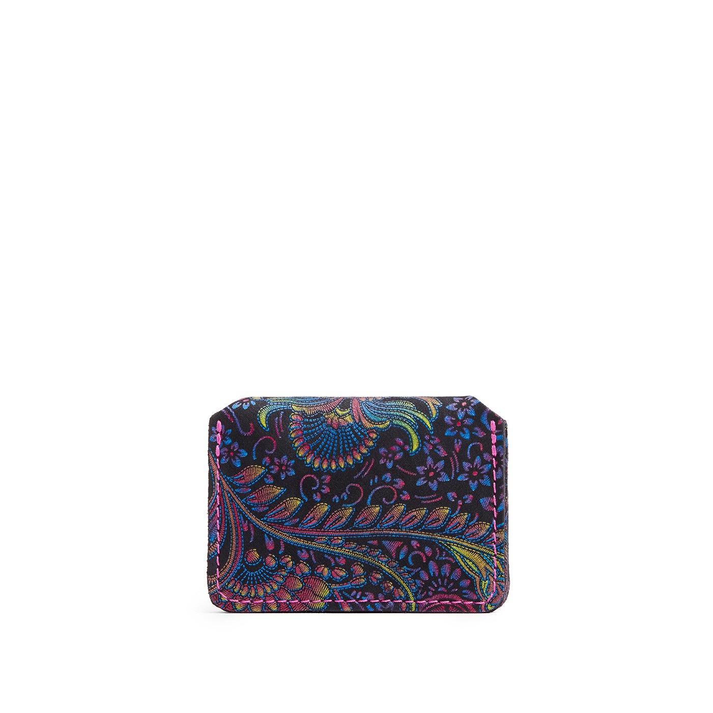 Carnival*Plus | Small leather wallet with snap closure