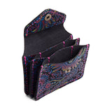 Carnival Plus | Small leather wallet with snap closure