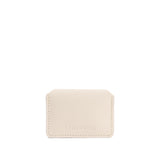 Bone | Small leather wallet with snap closure