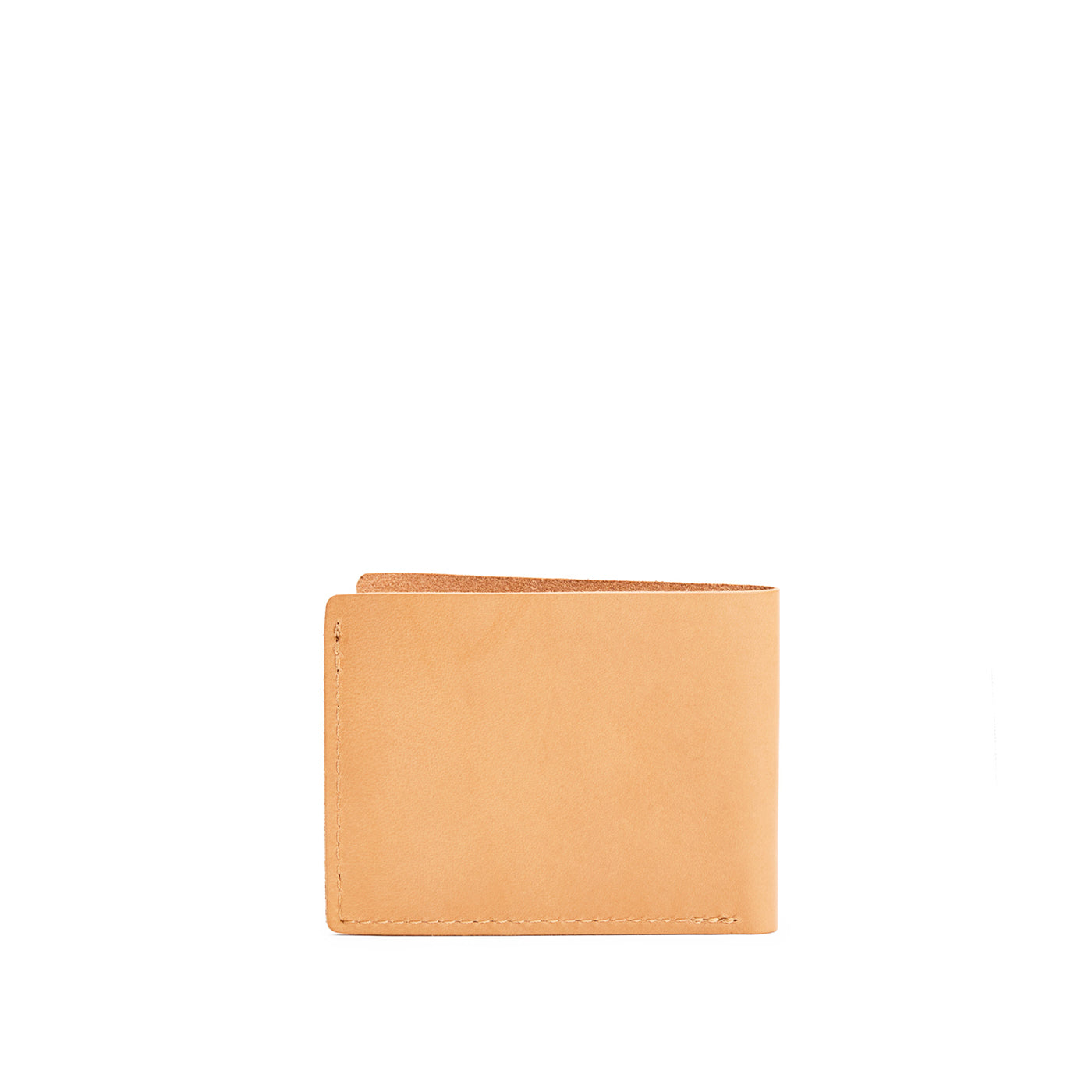 Naturale | Leather bifold wallet with six geometric card slots