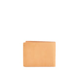 Naturale | Leather bifold wallet with six geometric card slots