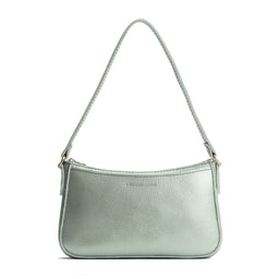 Beetle | Petite bean shaped shoulder bag with a zipper closure