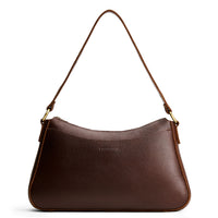 Coldbrew*Large | Large bean shaped shoulder bag with a zipper closure