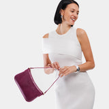 Lollipop | Petite bean shaped shoulder bag with a zipper closure