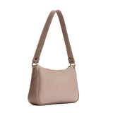 Sparrow Small | Large bean shaped shoulder bag with a zipper closure