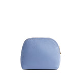 Aster Mini | Compact leather pouch with top zipper