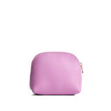 Calla Lily Mini | Compact leather pouch with top zipper