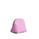 Calla Lily Mini | Compact leather pouch with top zipper