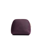 Larkspur Mini | Compact leather pouch with top zipper