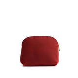 Phoenix Mini | Compact leather pouch with top zipper
