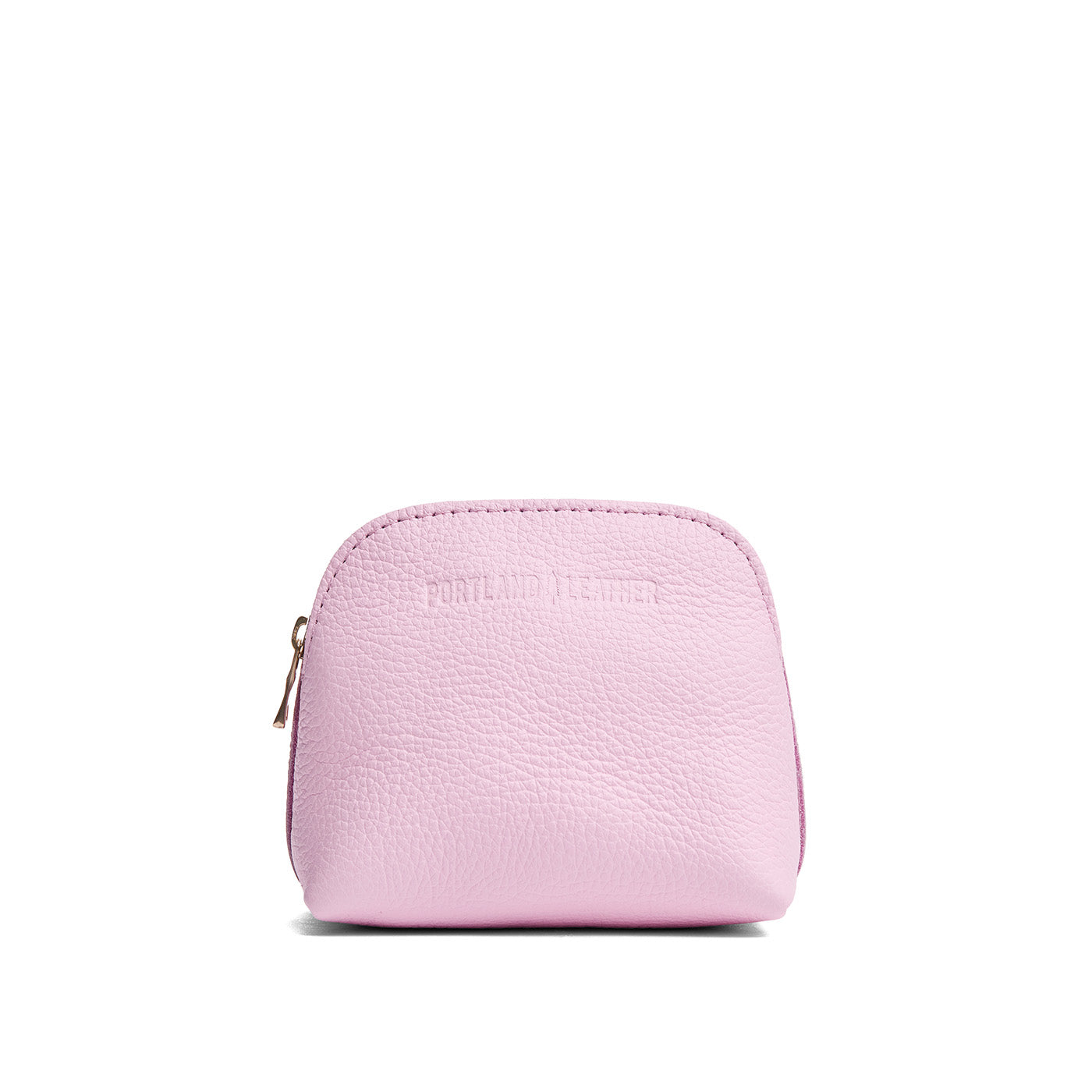 Pinkaboo*Mini | Compact leather pouch with top zipper
