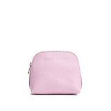 Pinkaboo Mini | Compact leather pouch with top zipper
