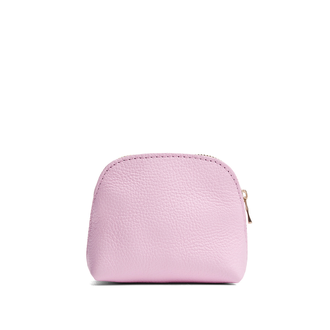 Pinkaboo*Mini | Compact leather pouch with top zipper