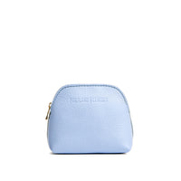 Skyway*Mini | Compact leather pouch with top zipper