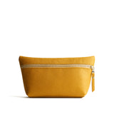 Sunshine Large | Large leather makeup bag with zipper