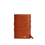 Madrone Wrap ANY | Wrap Journal with stone end and embossed design