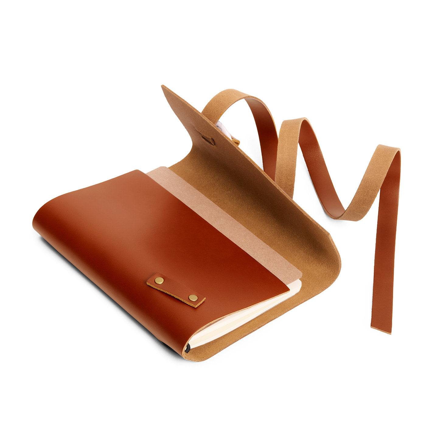 Madrone*Wrap*ANY | Wrap Journal with stone end and embossed design