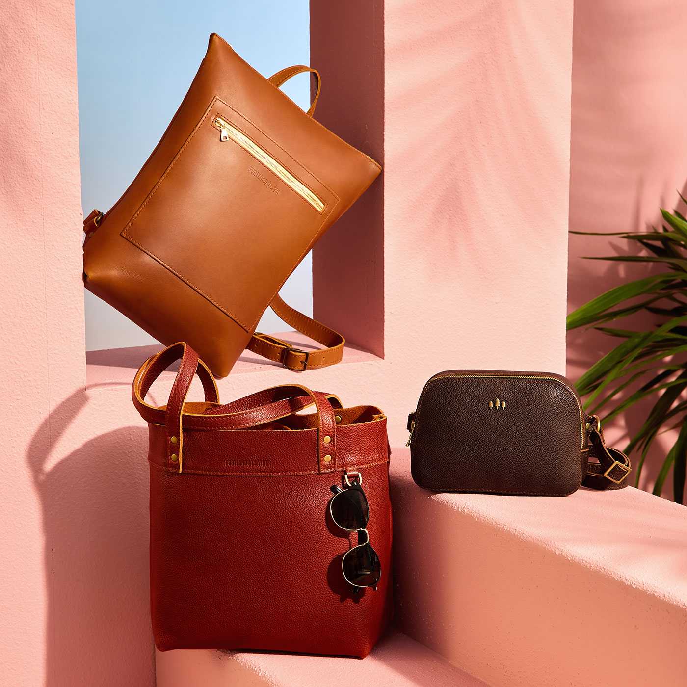Trevi Zipper Pouch Sizing – Portland Leather
